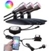 Heissner SMART LIGHTS Starter Set "WiFi" Inkl. 3 RGB Spots 1 Heissner SMART LIGHTS Starter Set "WiFi" Inkl. 3 RGB Spots -Meyer Poolwelt 00 L433 00 Set1