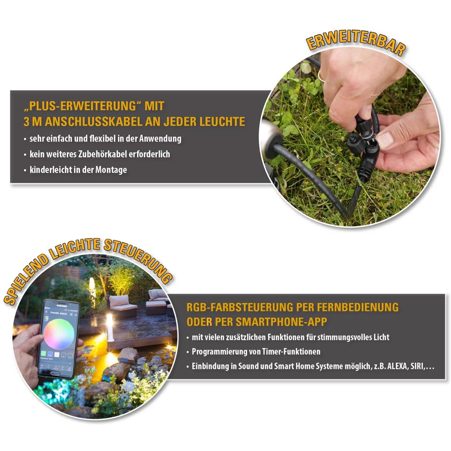 Heissner L414-00 LED Smart Light Spot 4 Watt Schwarz 8 Heissner L414-00 LED Smart Light Spot 4 Watt Schwarz – Bild 6