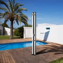 SUMMER FUN Solar Dusche 38L Aluminium 5 SUMMER FUN Solar Dusche 38L Aluminium -Meyer Poolwelt 2400057 Solar Dusche 02