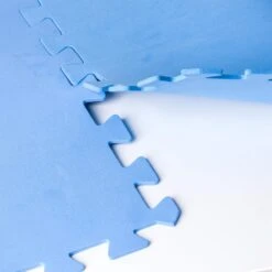 SUMMER FUN Bodenschutzmatten, Blau, 500x500x4mm (8 Stück Im Set = 2qm) -Meyer Poolwelt 2510600 Bodenschutzmatte blau Pool Bodenschutz 02