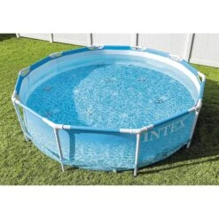 Intex Frame Pool Set Beachside Rund 305 X 76 Cm (28208GN) -Meyer Poolwelt 28208GN Intex Beachside 305 76 02