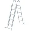 Waterman Sicherheitsleiter Höhe 122 Cm - 2x4 Stufen -Meyer Poolwelt 3000252 Sicherheitsleiter 122 01