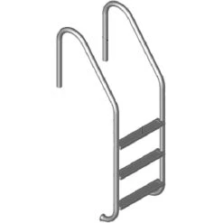 Stahlwandpool Set Oval Fererra 525x320x120 Cm, Stahl 0,6 Mm Weiß, Folie 0,6 Mm Blau, Einhängebiese -Meyer Poolwelt 40563111 Tiefbeckenleiter 4