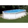 Stahlwandpool Ovalform Classic 535x300x120 Cm, Stahl 0,4 Mm Weiß, Folie 0,3 Mm Blau, Overlap -Meyer Poolwelt 501010405PP Ovalpool 500 300 01 2