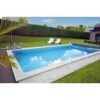 KWAD Styropor Pool De Luxe Komplettset 8,0 X 4,0 X 1,5m Mit 0,8 Mm Innenhülle Sand Inkl. Edelstahlleiter 1 KWAD Styropor Pool De Luxe Komplettset 8,0 X 4,0 X 1,5m Mit 0,8 Mm Innenhülle Sand Inkl. Edelstahlleiter -Meyer Poolwelt 50102 kwad pool blaue folie