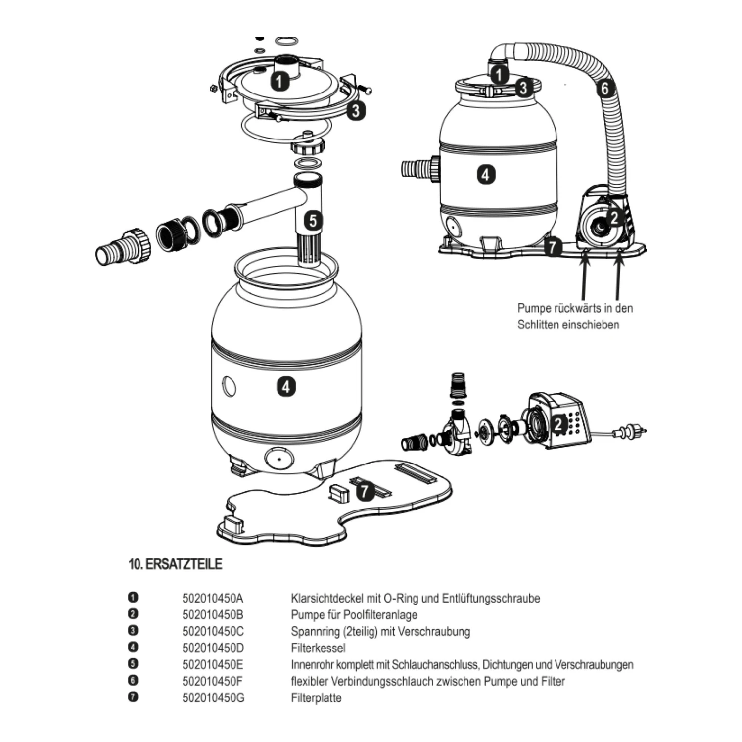 SUMMER FUN Pumpe Für Poolfilteranlage Mit Schweizer Stecker 3 SUMMER FUN Pumpe Für Poolfilteranlage Mit Schweizer Stecker