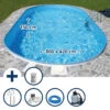 Stahlwandpool Set Oval Flamingo 800x420x150 Cm, Stahl 0,8 Mm Weiß, Folie 0,6 Mm Blau, Einhängebiese 1 Stahlwandpool Set Oval Flamingo 800x420x150 Cm, Stahl 0,8 Mm Weiß, Folie 0,6 Mm Blau, Einhängebiese -Meyer Poolwelt 503010290VS Stahlwandpool Set Ovalform 800x420x150cm