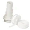 Waterman Schlauchtülle M. Gewinde Ø 32/38 X 1/ 1/2" (2 Stück Inkl. 1 Schellen + 1 X Teflonband) -Meyer Poolwelt 509000210 Schlauchtuelle m. Gewinde