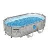 Bestway Power Steel Swim Vista - Frame Pool Komplettset 427 X 250 X 100 Cm (56714GS) -Meyer Poolwelt 56714gs swim vista frame pool