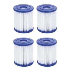 Bestway Filterkartusche 90 X 80 Mm Innendurchm. 27 Mm, 4 Stück