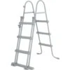 Bestway Pool-Sicherheitsleiter Für Becken Bis 107 Cm - 2x3 Stufen - Grau 2 Bestway Pool-Sicherheitsleiter Für Becken Bis 107 Cm - 2x3 Stufen - Grau -Meyer Poolwelt 58330 Sicherheitsleiter 2x3