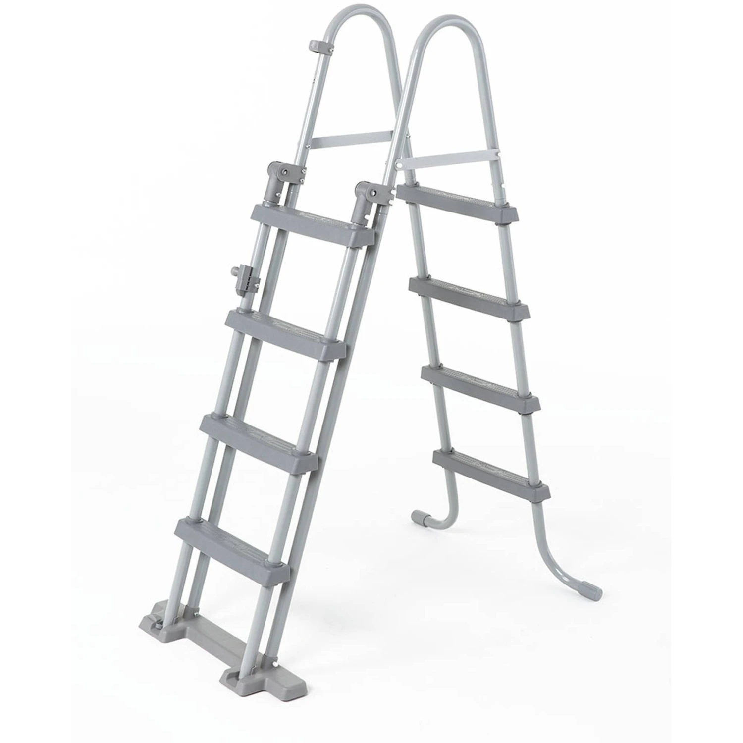 Stahlwandpool Set Rund Almeria 350x120 Cm, Stahl 0,4 Mm Weiß, Folie 0,3 Mm Blau, Overlap 6 Stahlwandpool Set Rund Almeria 350x120 Cm, Stahl 0,4 Mm Weiß, Folie 0,3 Mm Blau, Overlap – Bild 4