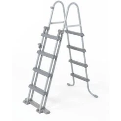 Waterman Stahlwandpool Set (3-Teilig) Rund 350x90 Cm, Stahl 0,3 Mm Weiß, Folie 0,2 Mm Blau, Overlap 11 Waterman Stahlwandpool Set (3-Teilig) Rund 350x90 Cm, Stahl 0,3 Mm Weiß, Folie 0,2 Mm Blau, Overlap -Meyer Poolwelt 58331 Sicherheitsleiter 3