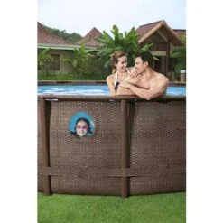 Bestway Power Steel Swim Vista Series Frame Pool Komplettset 488 X 122 Cm (56725GS ) -Meyer Poolwelt 6942138987409.PT23 new