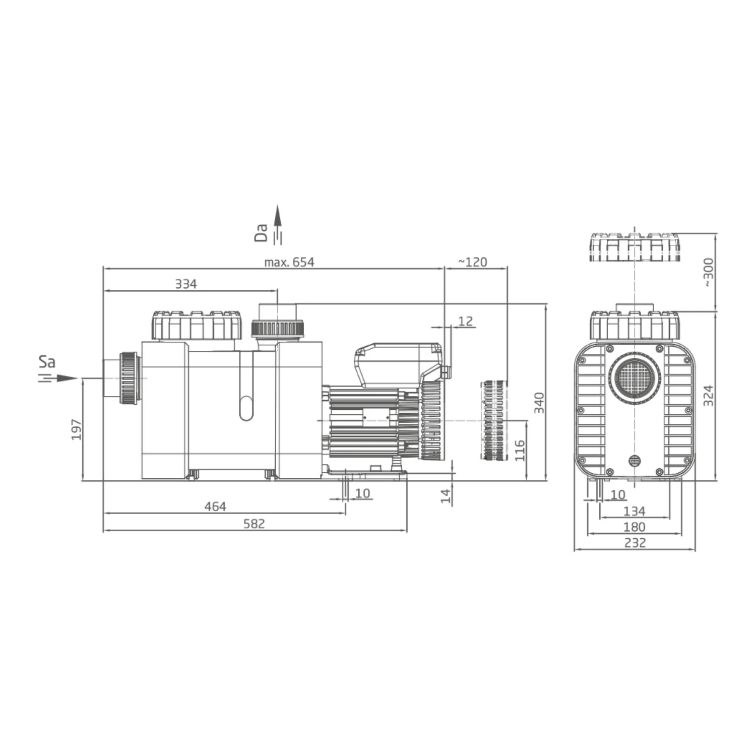 Speck Filterpumpe BADU Delta ECO VS, 230 V 4 Speck Filterpumpe BADU Delta ECO VS, 230 V – Bild 2