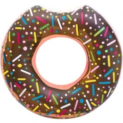 Bestway Donut Ring Ø 107 Cm Zum Aufblasen -Meyer Poolwelt Bestway aufblasbarer Donut braun
