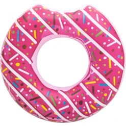 Bestway Donut Ring Ø 107 Cm Zum Aufblasen -Meyer Poolwelt Bestway aufblasbarer Donut pink