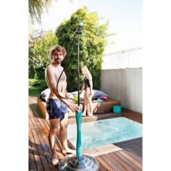 Dusche Sunny Style Premium 8l, Aquamarin -Meyer Poolwelt Dusche Sunny Premium Style n