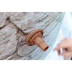 Waterman Einbauskimmer Standard Braun Inklusive Einlaufdüse -Meyer Poolwelt Einlaufduese Pool braun