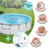 Polygroup Summer Waves Elite Frame Pool Set 549 X 132 Cm (3000120) -Meyer Poolwelt Framepool 3000120 01