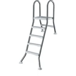 SUMMER FUN Poolleiter Edelstahl Für Halbhochbecken Mit 120 Cm Höhe