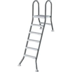 Waterman Poolleiter Edelstahl Für Halbhochbecken Mit 150 Cm Höhe