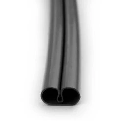 Waterman Stahlwandpool Rund 500x120 Cm, Stahl 0,4 Mm Anthrazit, Folie 0,3 Mm Blau, Overlap -Meyer Poolwelt Handlauf Bodenschiene Q1 Overlap anthrazit 01