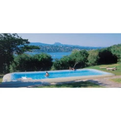 Zodiac Original Hippo 40, Pool Eckig, 770x1180x125 Cm, Komplettset