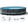 Intex Ultra XTR Frame Pool Set Rund 488 X 122 M (26326GN) -Meyer Poolwelt Intex Ultra XTR Frame Pool 488x122cm 26326GN 01