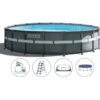 Intex Ultra XTR Frame Pool Komlpettset 549 X 132cm (26330GN) -Meyer Poolwelt Intex Ultra XTR Frame Pool Komlpettset 549x132cm 26330GN 01