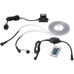 Heissner SMART LIGHT Unterwasser-LED-Band, RGB, 5m, Inkl. Transformator Und RGB-Controller