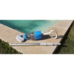 Orca 020H Elektrischer Akku Pool Bodensauger Mit Handgriff Und Stange -Meyer Poolwelt ORCA 020H 3660231423961 Akku Pool Sauger 11