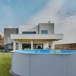 GRE Stahlwandpool Set (6-teilig) Hoch Rund High Line 460 X 132 Cm, Stahl 0,45 Mm Weiß Folie 0,4 Mm Blau 12 GRE Stahlwandpool Set (6-teilig) Hoch Rund High Line 460 X 132 Cm, Stahl 0,45 Mm Weiß Folie 0,4 Mm Blau -Meyer Poolwelt Planet Pool Stahlwandpool Classic weiss blau MS 06 11