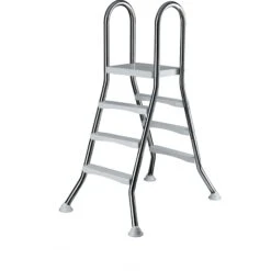 Waterman Poolleiter Edelstahl Für Hochbecken Mit 90 Cm Höhe