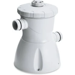 SUMMER FUN Polygroup Summer Waves Quick Set Ring Pool - 3,66x0,76cm, Inkl. Kartuschenfilter 1200 RX330 12V -Meyer Poolwelt RX330 pump 3