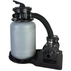 Waterman Stahlwandpool Set (12-teilig) Hoch Achtform 470 X 300 X 120 Cm, Stahl 0,4 Mm Weiß Folie 0,4 Mm Blau -Meyer Poolwelt Sandfilteranlage SF122