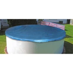 SUMMER FUN STANDARD-ABDECKPLANE (Sommerabdeckung Für Rundbecken) Rund 3,00m -Meyer Poolwelt Sommerabdeckplane Summer Fun Rundpool gespannt
