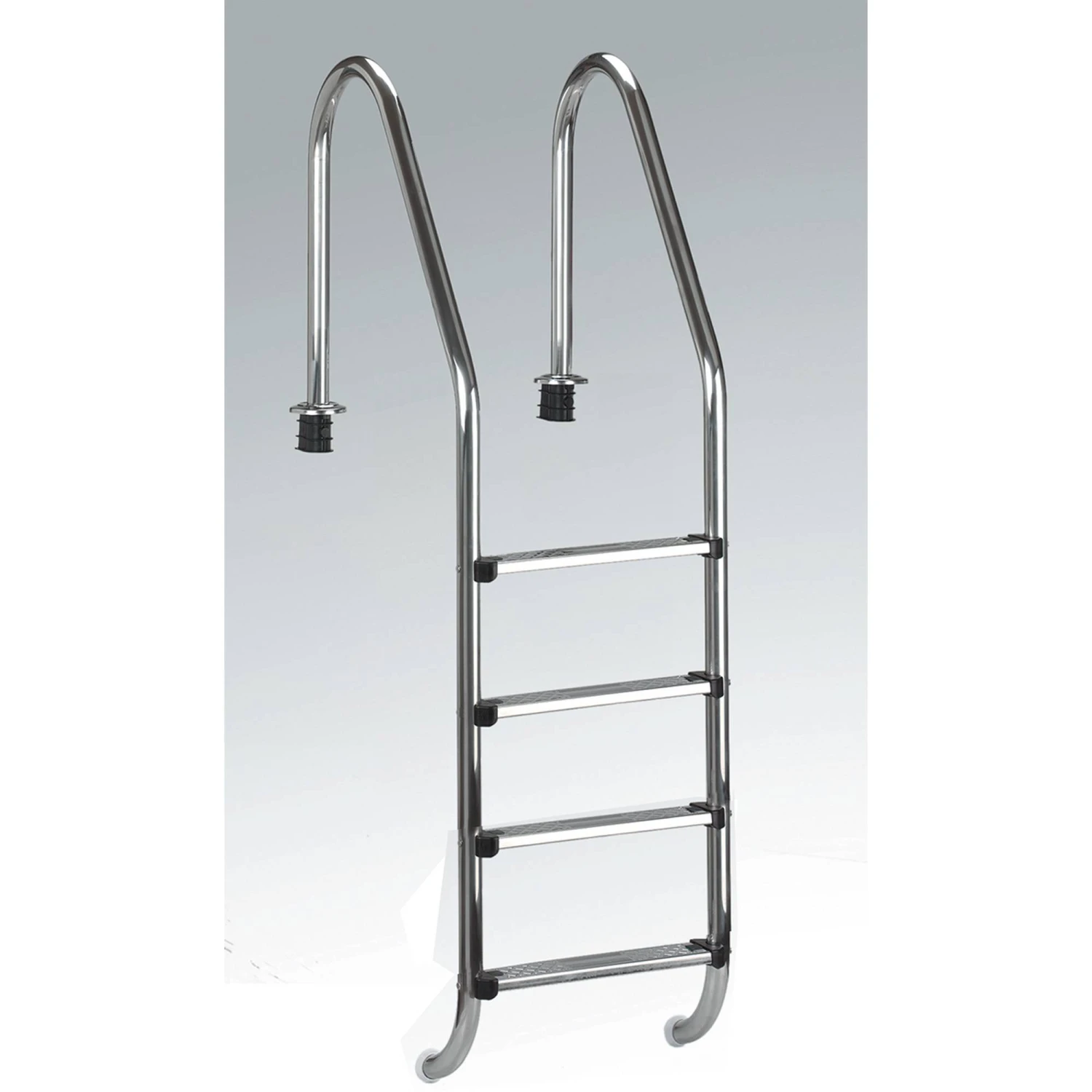 SUMMER FUN Poolleiter Edelstahl Für Tiefbecken Mit 150 Cm Höhe 3 SUMMER FUN Poolleiter Edelstahl Für Tiefbecken Mit 150 Cm Höhe