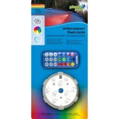 SUMMER FUN Unterwasserlicht 3'' Mit Magnet Und Fernbedienung -Meyer Poolwelt Unterwasser Poollicht mit Verpackung