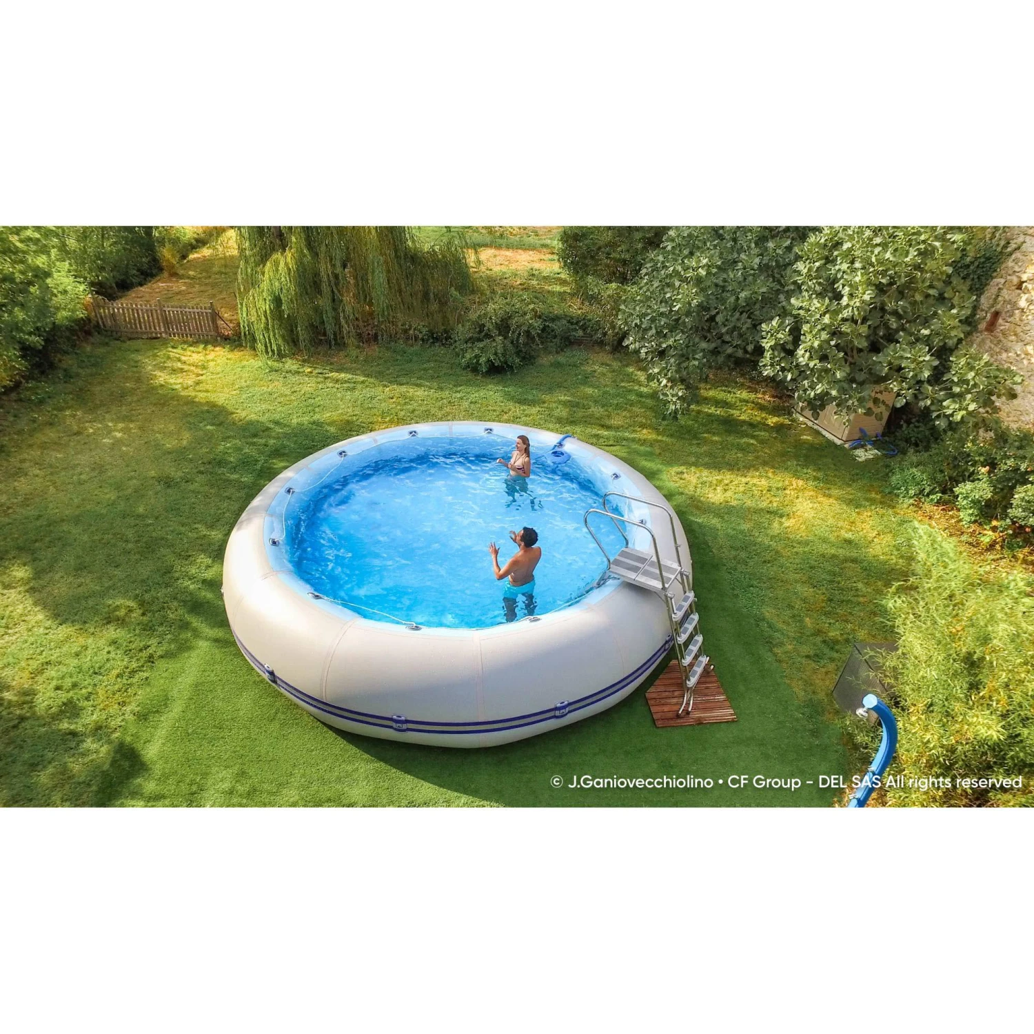 Zodiac Original Winky 8, Pool Rund, 950x130 Cm, Komplettset 4 Zodiac Original Winky 8, Pool Rund, 950x130 Cm, Komplettset – Bild 2