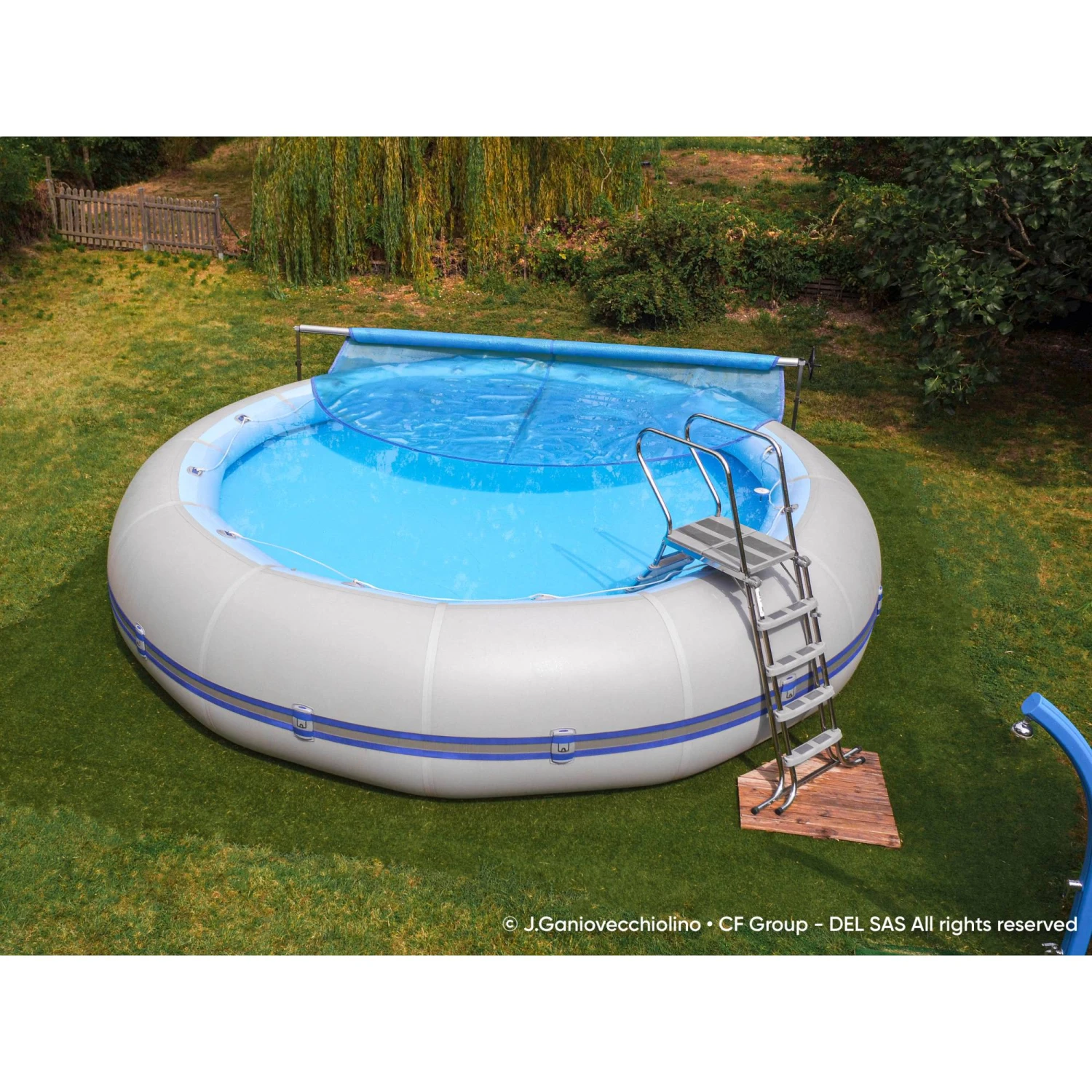Zodiac Original Winky 8, Pool Rund, 950x130 Cm, Komplettset 5 Zodiac Original Winky 8, Pool Rund, 950x130 Cm, Komplettset – Bild 3